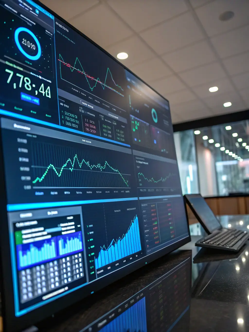 A high-resolution image of a modern cloud dashboard interface with real-time analytics, user activity graphs, and security notifications, representing advanced platform management features for a technology website.
